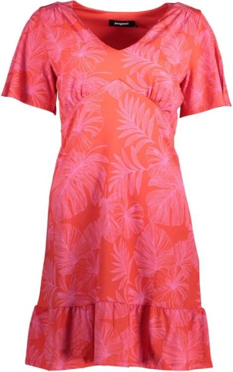 Desigual Casual kleedjes Rood Dames