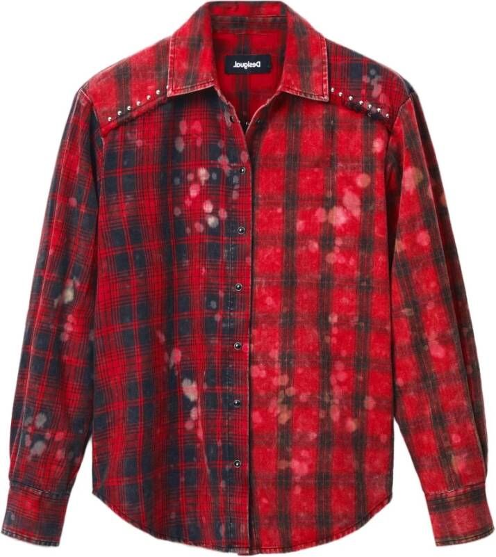 Desigual Longsleeve shirts Rood Dames