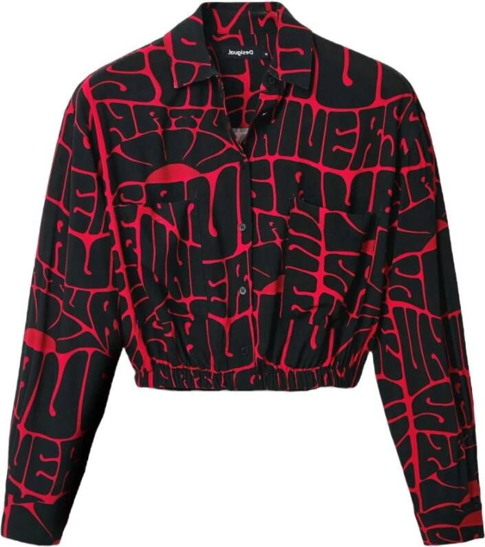 Desigual Longsleeve shirts Rood Dames
