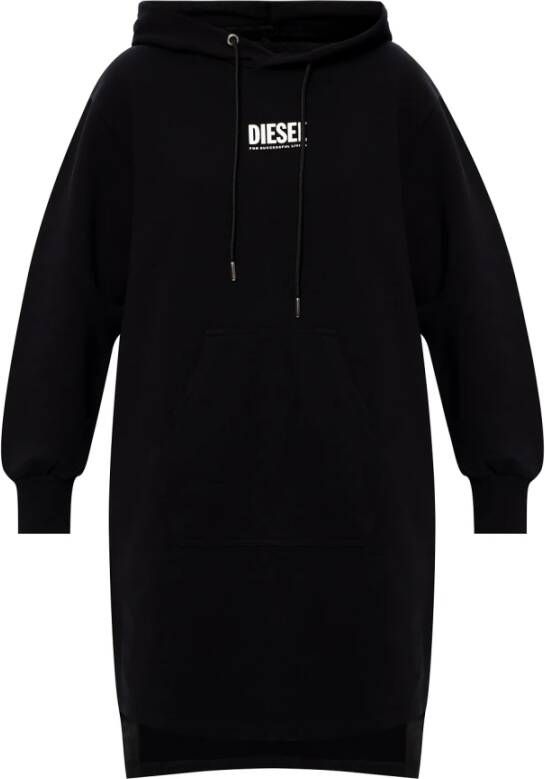 Diesel Casual kleedjes Zwart Dames