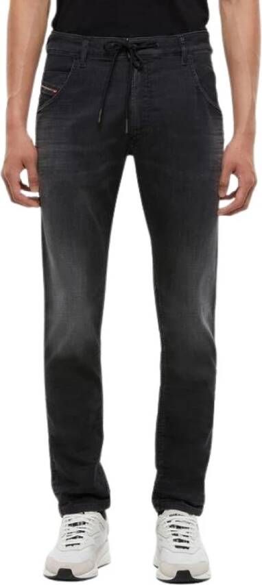 Diesel Krooley-E-Ne tapered fit joggjeans met stretch
