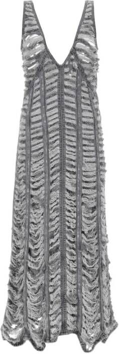 Diesel Maxi kleedjes Grijs Dames