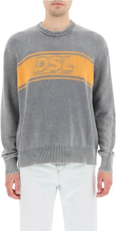 Diesel Truien & Vesten Grijs Heren