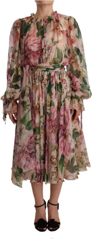 Dolce & Gabbana Casual kleedjes Beige Dames