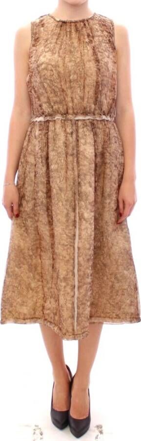 Dolce & Gabbana Casual kleedjes Bruin Dames