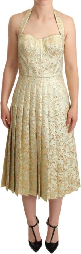 Dolce & Gabbana Casual kleedjes Geel Dames