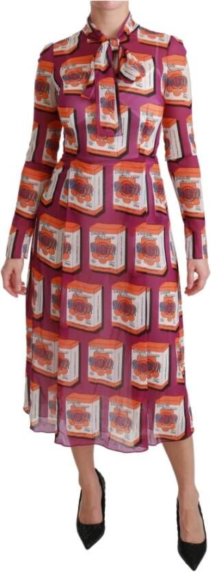 Dolce & Gabbana Casual kleedjes Paars Dames