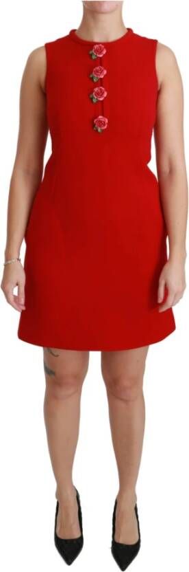 Dolce & Gabbana Casual kleedjes Rood Dames