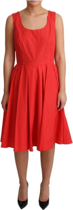 Dolce & Gabbana Casual kleedjes Rood Dames