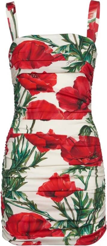 Dolce & Gabbana Casual kleedjes Rood Dames