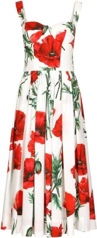 Dolce & Gabbana Casual kleedjes Rood Dames