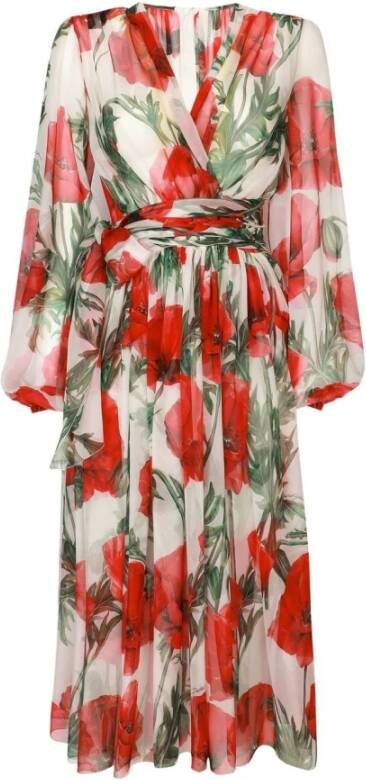 Dolce & Gabbana Casual kleedjes Wit Dames