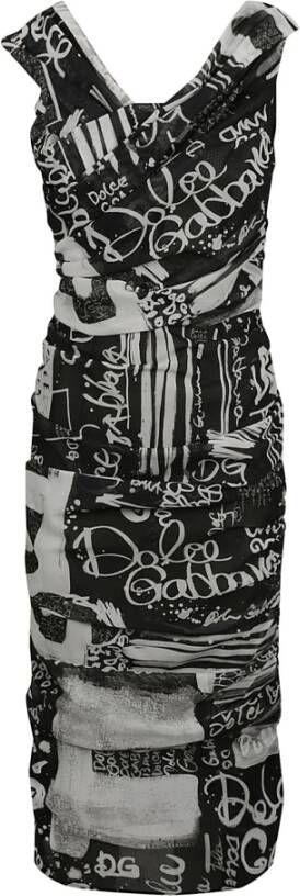 Dolce & Gabbana Casual kleedjes Zwart Dames