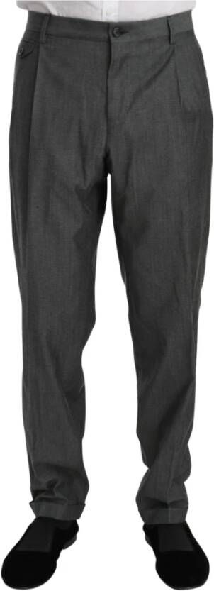 Dolce & Gabbana Broek maagd , Grijs, Heren