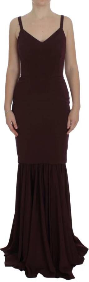 Dolce & Gabbana Volledige schede jurk , Rood, Dames