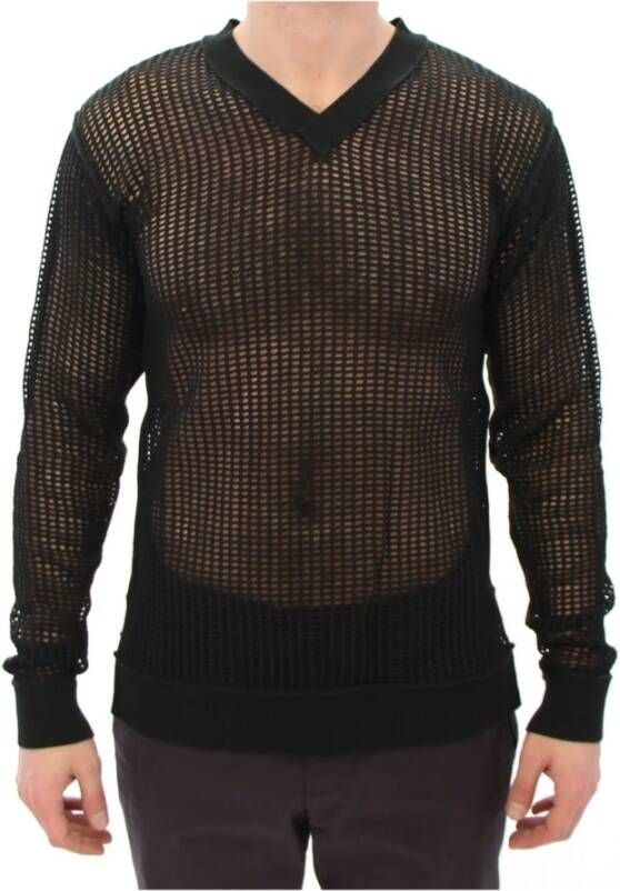 Dolce & Gabbana Runway Netz Pullover Netted Sweater