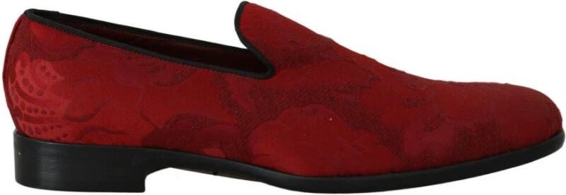 Dolce & Gabbana Instappers & Slip ons Paars Heren