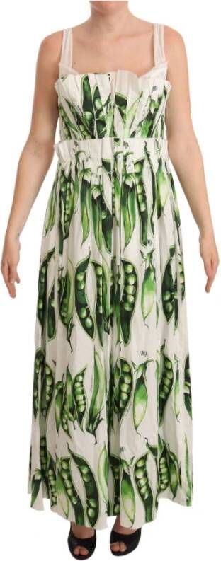 Dolce & Gabbana Maxi kleedjes Groen Dames