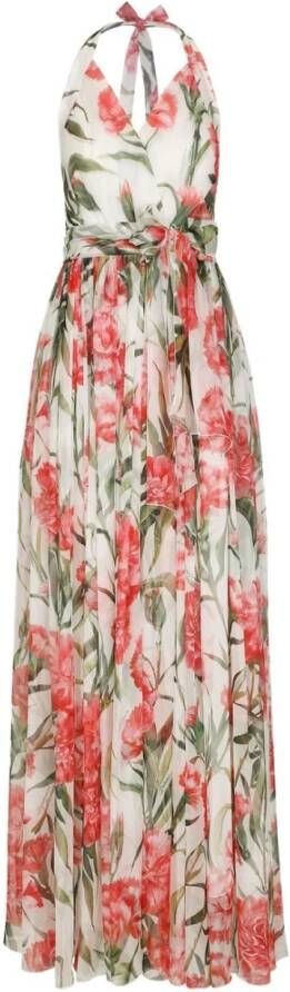 Dolce & Gabbana Maxi kleedjes Rood Dames