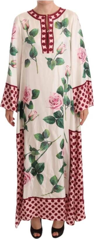 Dolce & Gabbana Maxi kleedjes Wit Dames