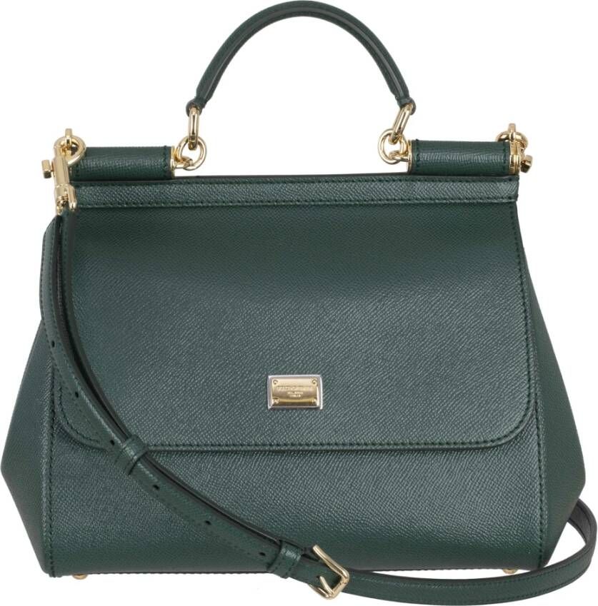 Dolce & Gabbana Sicily Medium shoulder bag , Groen, Dames