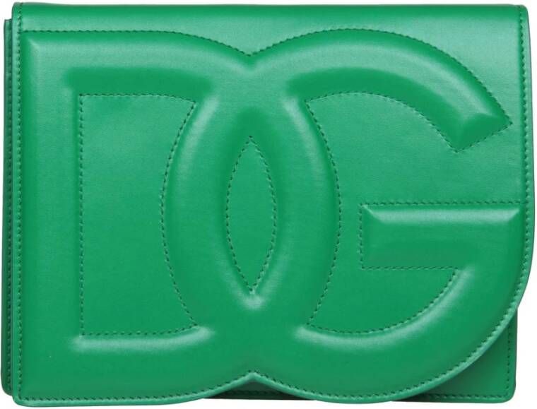 Dolce & Gabbana Voldoende nylon handtassen , Groen, Dames