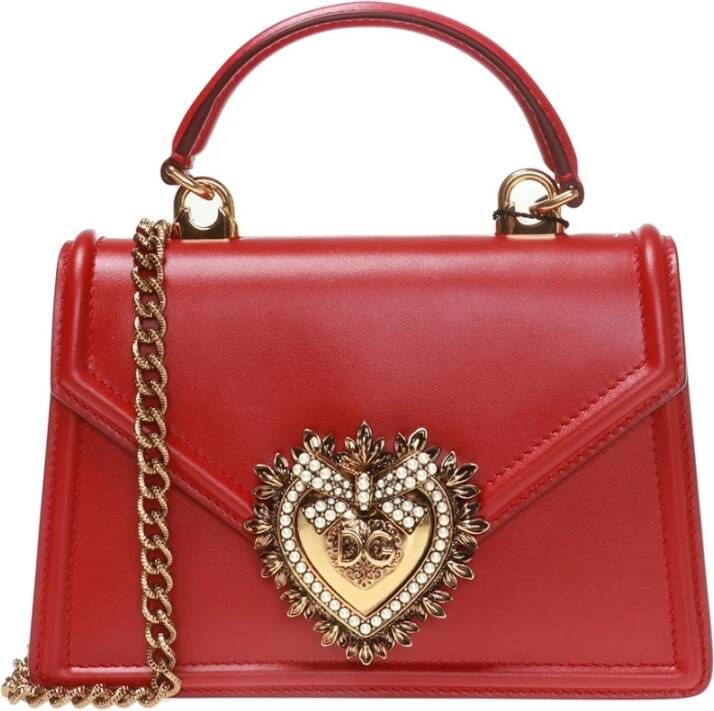 Dolce & Gabbana ‘Devotion’ shoulder bag , Rood, Dames
