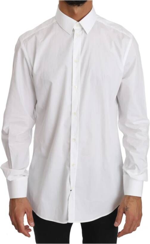 Dolce & Gabbana Zakelijke Overhemden Wit Heren