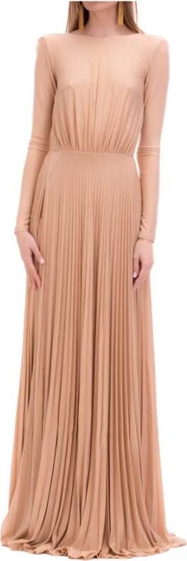 Elisabetta Franchi gelegenheid bruidsjurk , Roze, Dames