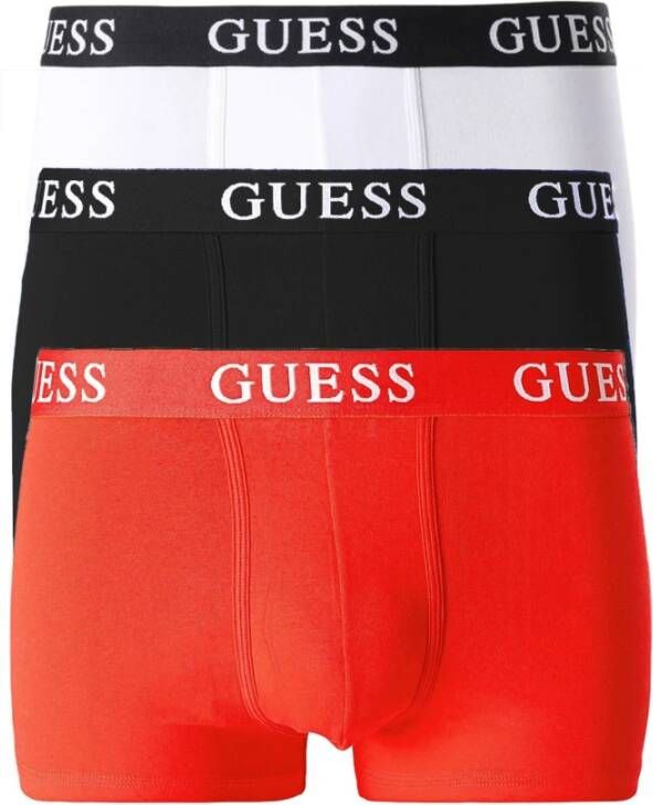 Guess Verpakking 3 Boxershorts Met Logoband