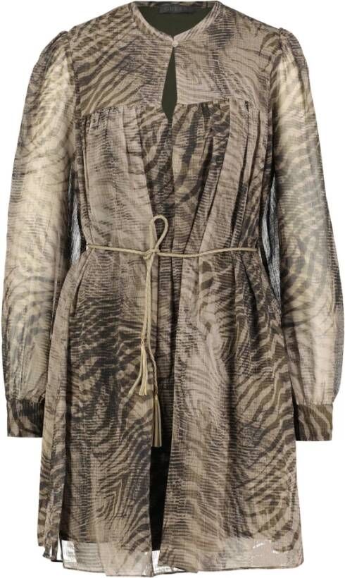 Guess Donkergroene Mini Jurk Morgane Dress