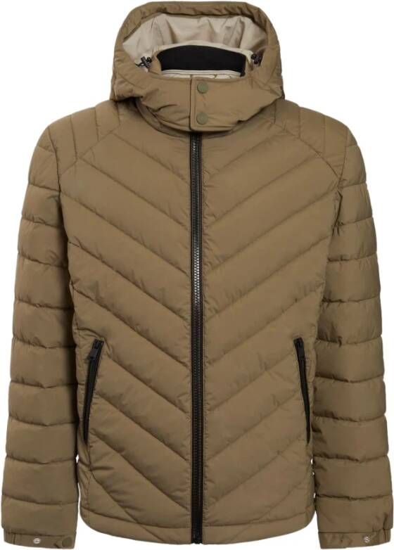 Guess Gewatteerde jassen Groen Heren