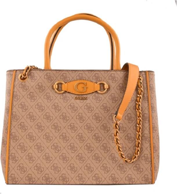 Guess Camel Handtas Izzy High Society Carryall