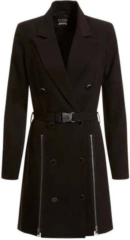 Guess Dagshirtjurk , Zwart, Dames