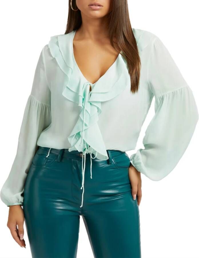 Guess Longsleeve shirts Groen Dames