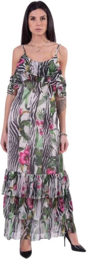 Guess Maxi kleedjes Groen Dames