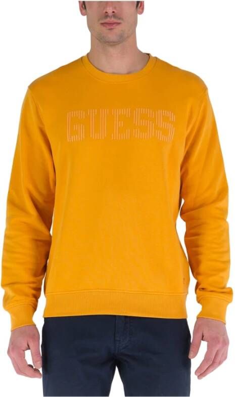 Guess Truien & Vesten Geel Heren