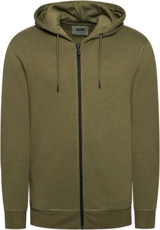 Guess Sweat zipp&#xE9; molletonn&#xE9; &#xE0; capuche