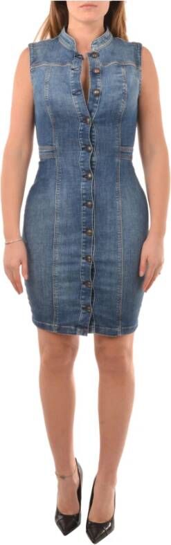 Guess Casual kleedjes Blauw Dames
