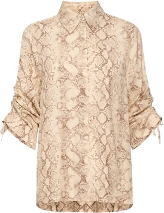 InWear Longsleeve shirts Beige Dames