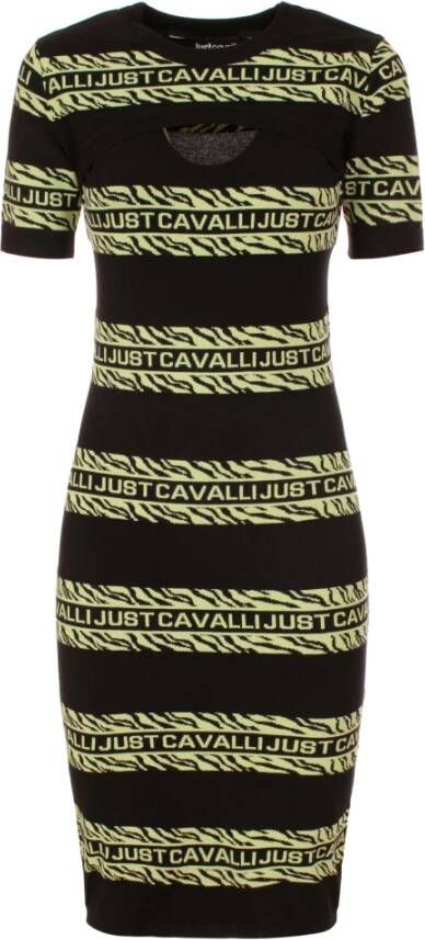 Just Cavalli Casual kleedjes Zwart Dames