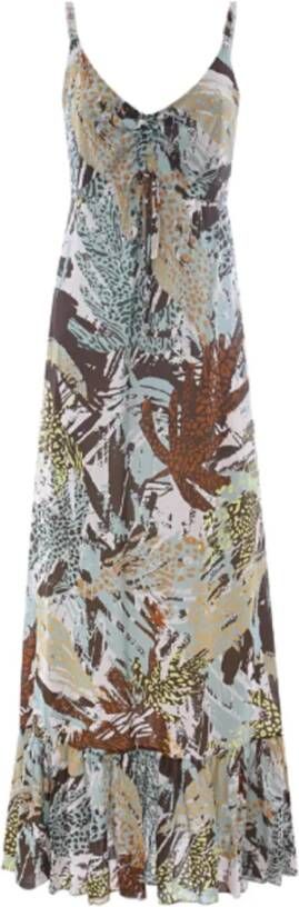 Kocca Zomerkleedjes Groen Dames