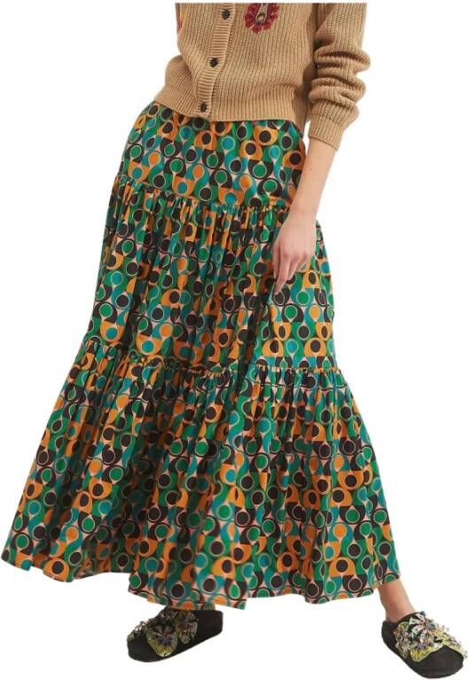 La DoubleJ Maxi Rokken Groen Dames