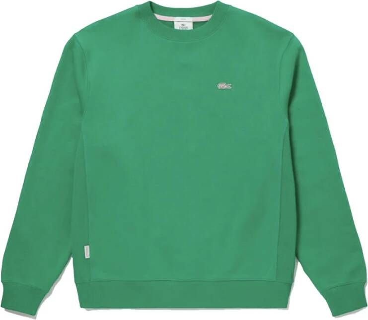 Lacoste Sudadera Live Basic Crewneck , Groen, Heren