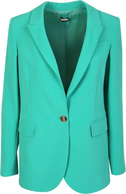 Liu Jo Single breasted blazer , Groen, Dames