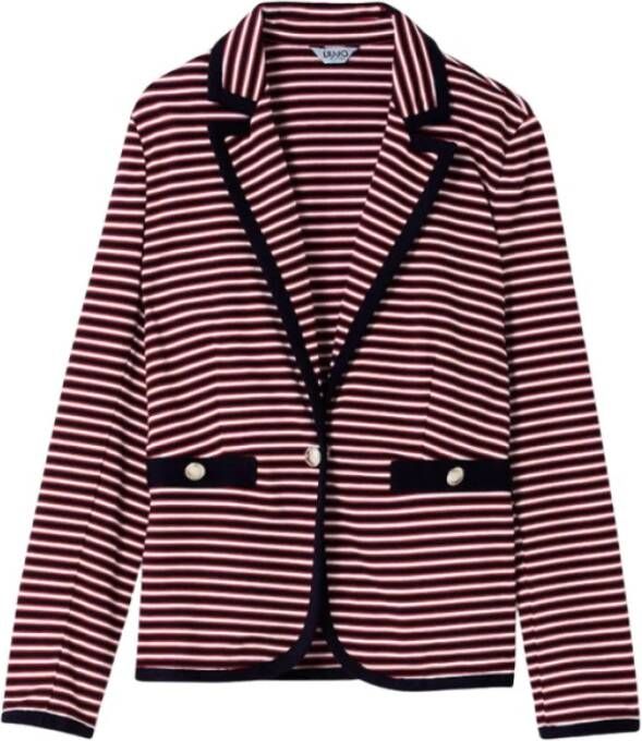 Liu Jo Marinière blazer , Rood, Dames