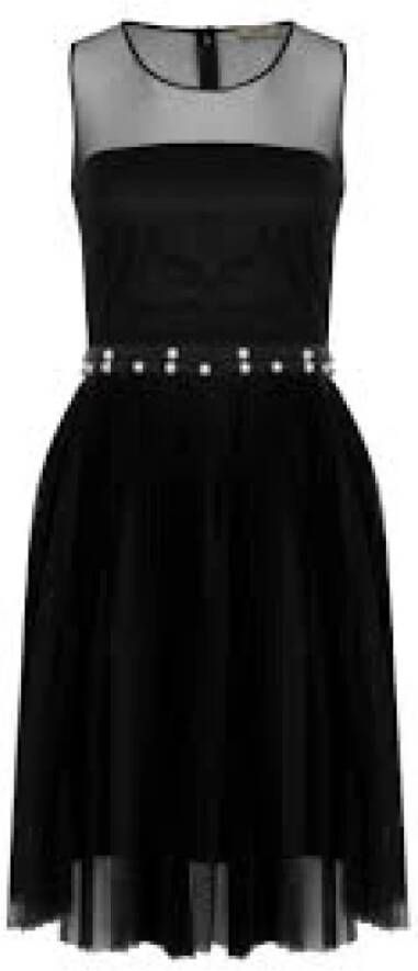 Liu Jo I18233J5351Nero jurk , Zwart, Dames