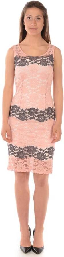 Liu Jo W18021J1766Rosa jurk , Roze, Dames