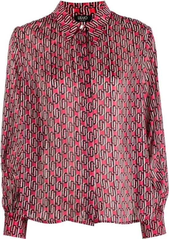 Liu Jo Longsleeve shirts Rood Dames