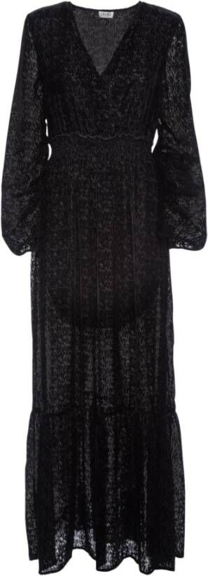 Liu Jo Maxi kleedjes Zwart Dames